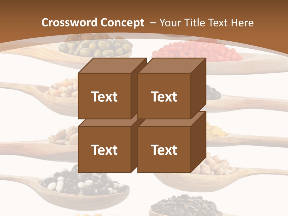 Collage Soja Vegetarian PowerPoint Template