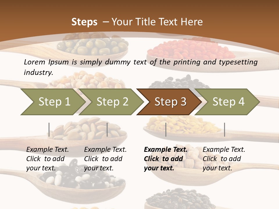 Collage Soja Vegetarian PowerPoint Template