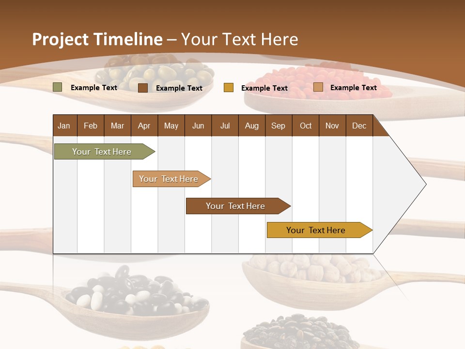Collage Soja Vegetarian PowerPoint Template