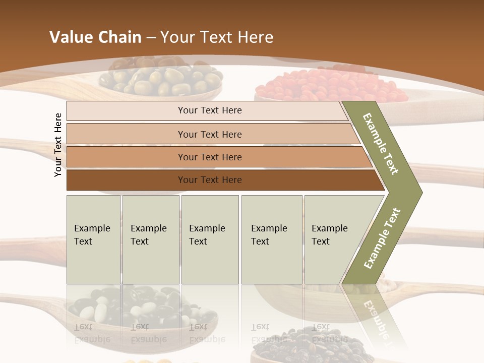 Collage Soja Vegetarian PowerPoint Template