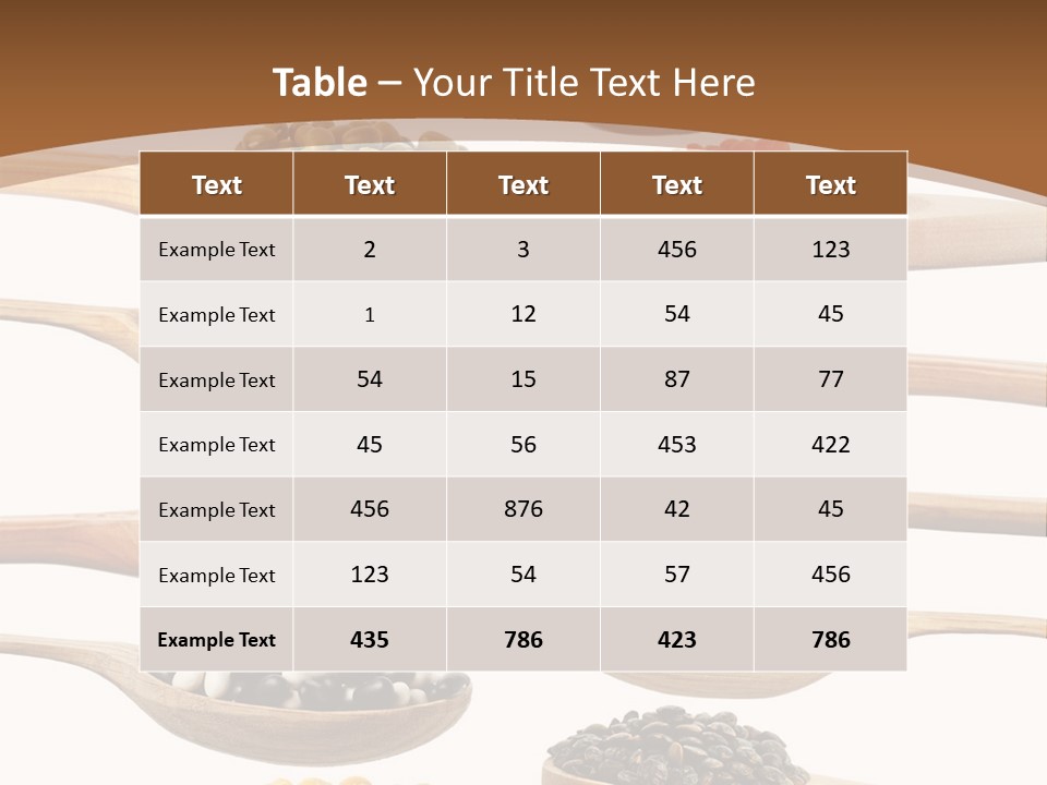 Collage Soja Vegetarian PowerPoint Template