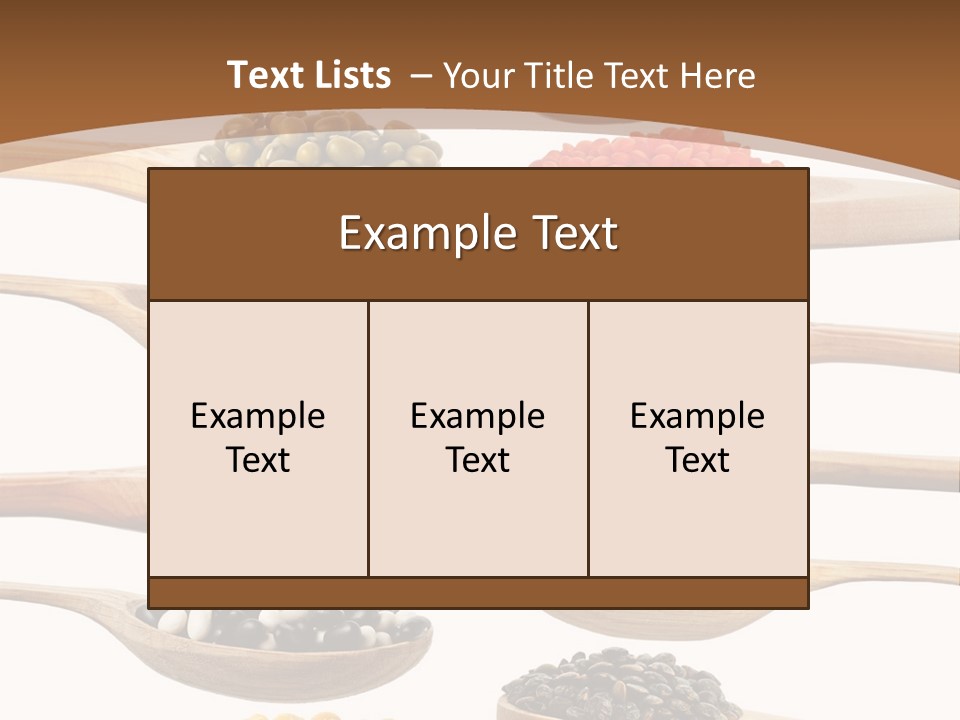 Collage Soja Vegetarian PowerPoint Template