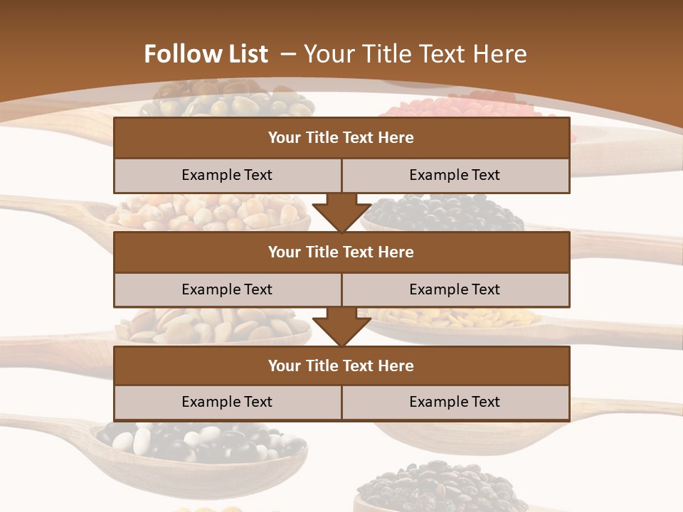 Collage Soja Vegetarian PowerPoint Template
