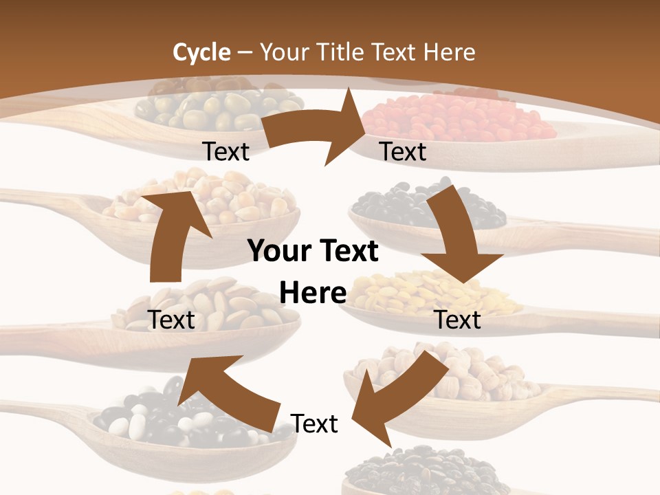 Collage Soja Vegetarian PowerPoint Template