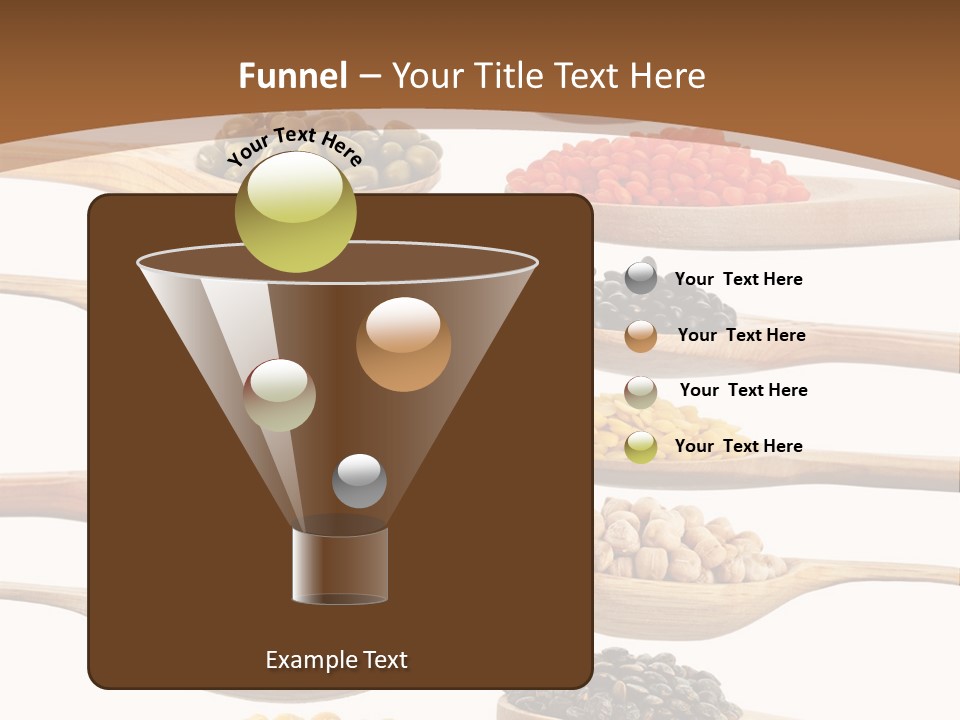 Collage Soja Vegetarian PowerPoint Template