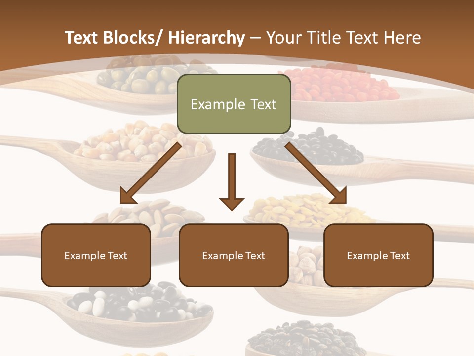 Collage Soja Vegetarian PowerPoint Template
