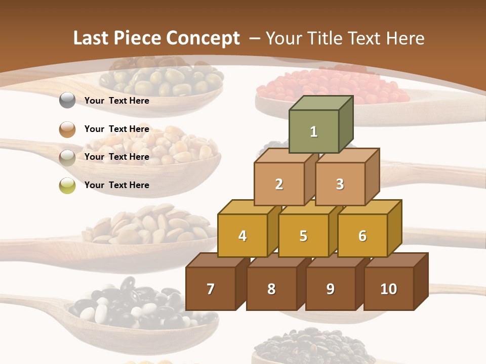 Collage Soja Vegetarian PowerPoint Template