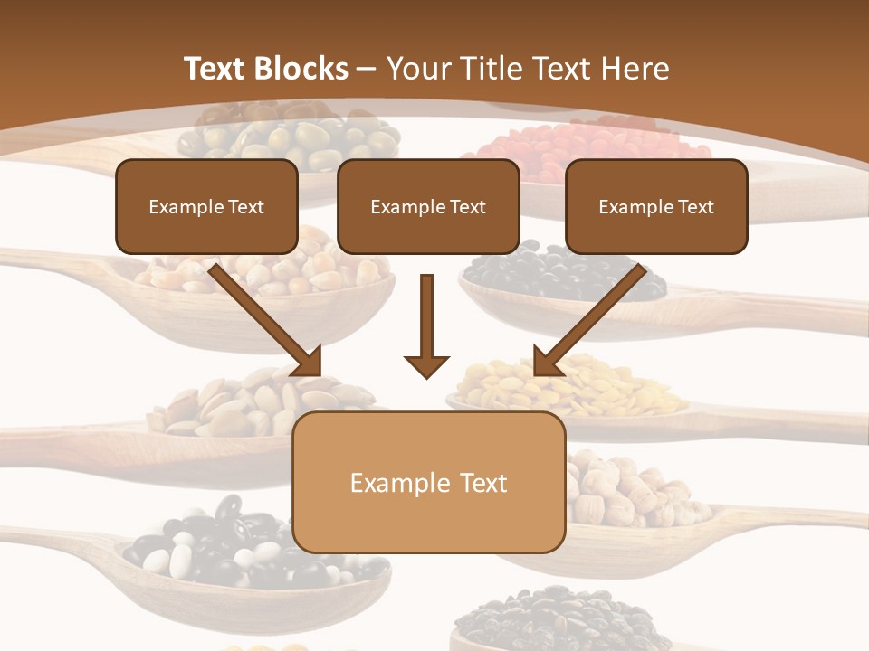 Collage Soja Vegetarian PowerPoint Template