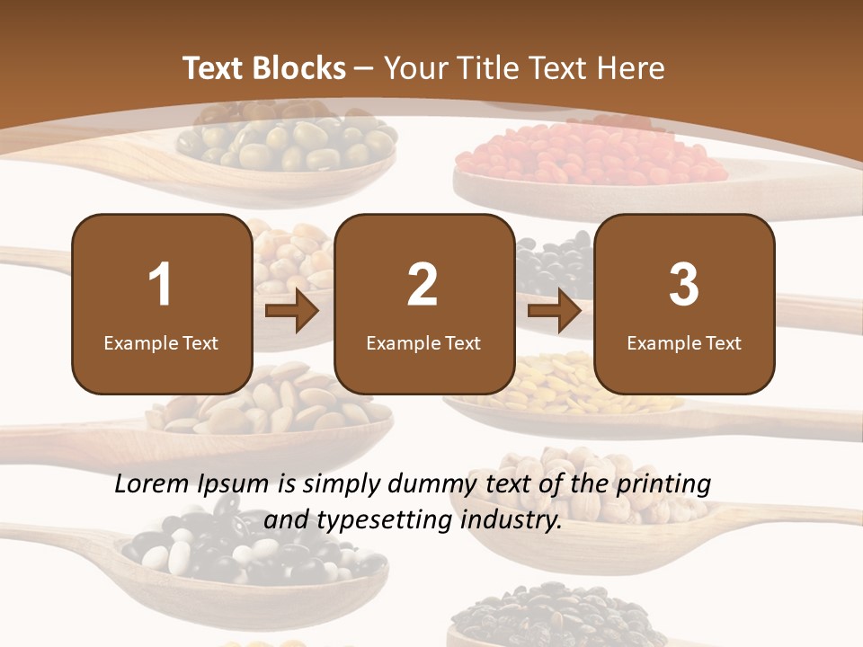 Collage Soja Vegetarian PowerPoint Template