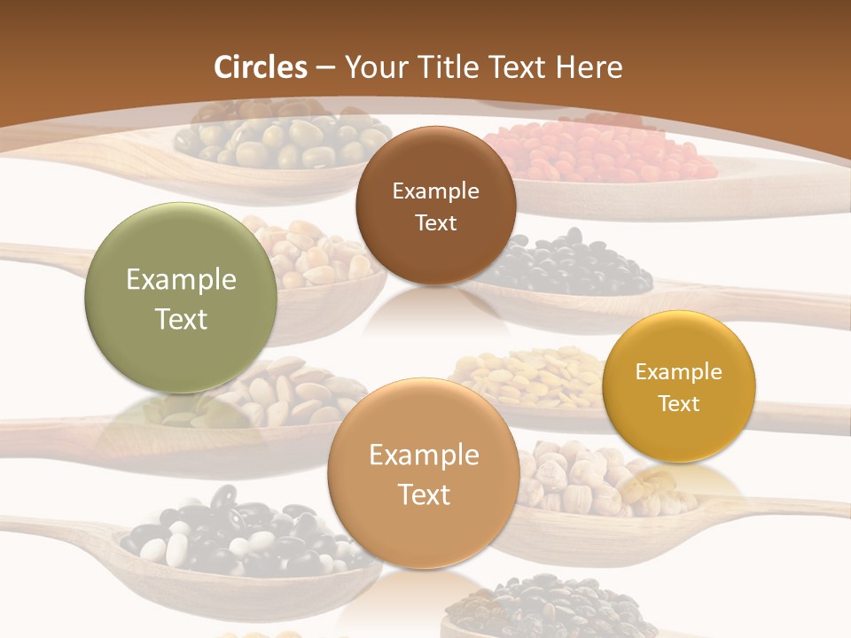 Collage Soja Vegetarian PowerPoint Template