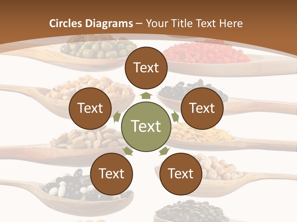 Collage Soja Vegetarian PowerPoint Template