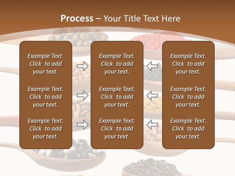 Collage Soja Vegetarian PowerPoint Template