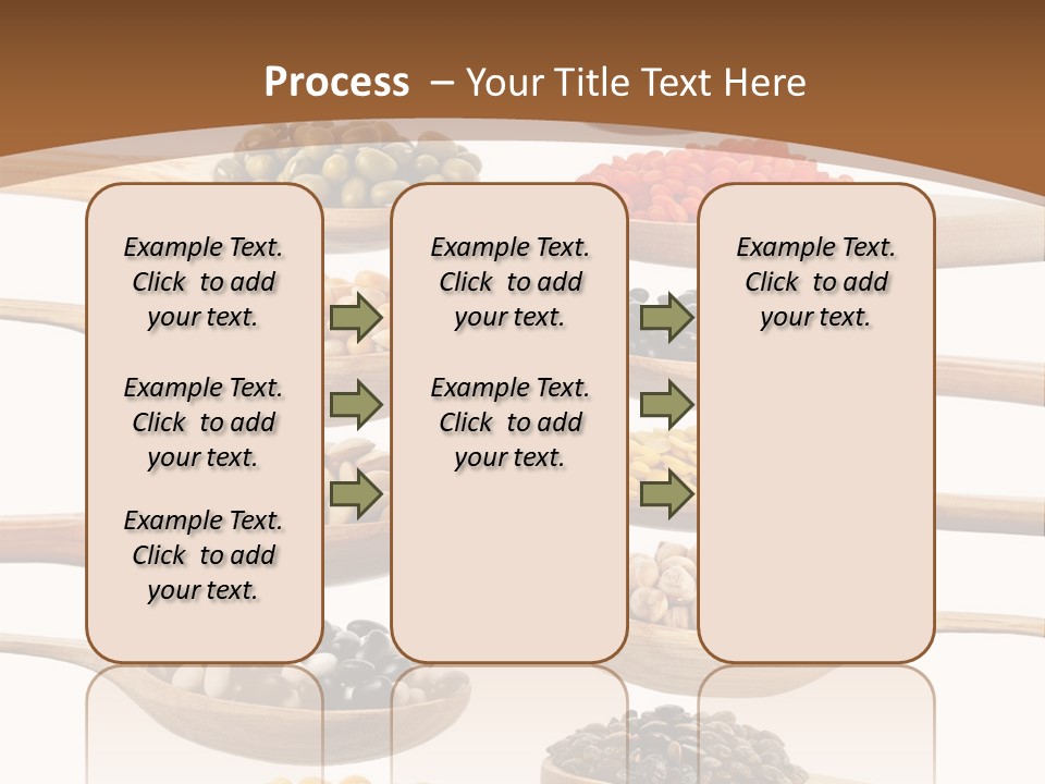 Collage Soja Vegetarian PowerPoint Template