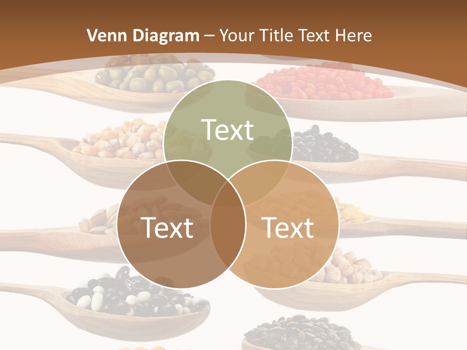 Collage Soja Vegetarian PowerPoint Template