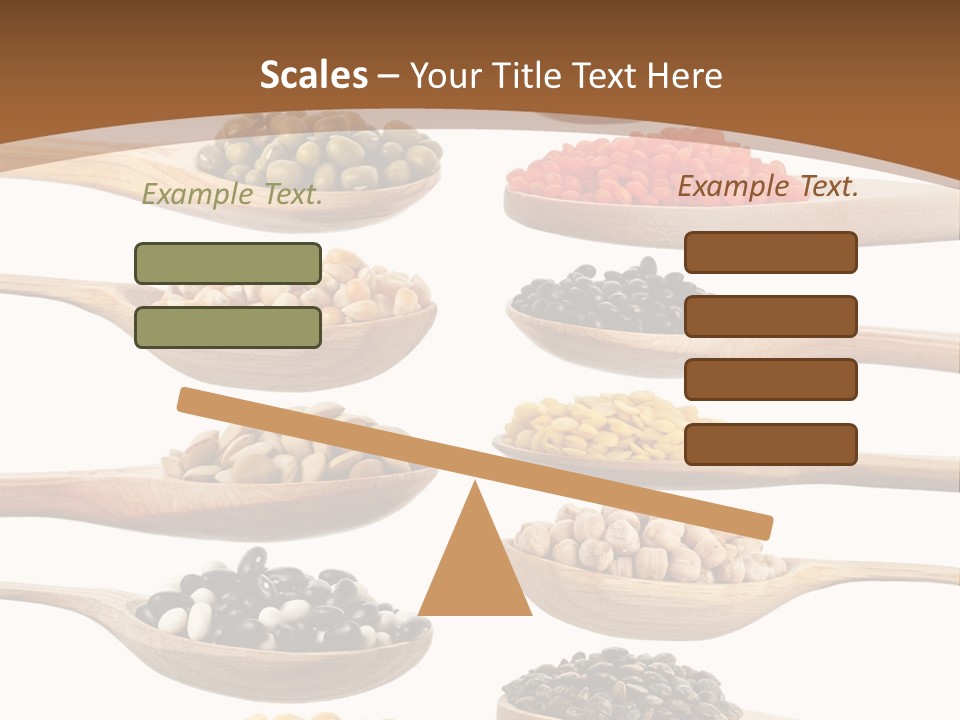 Collage Soja Vegetarian PowerPoint Template