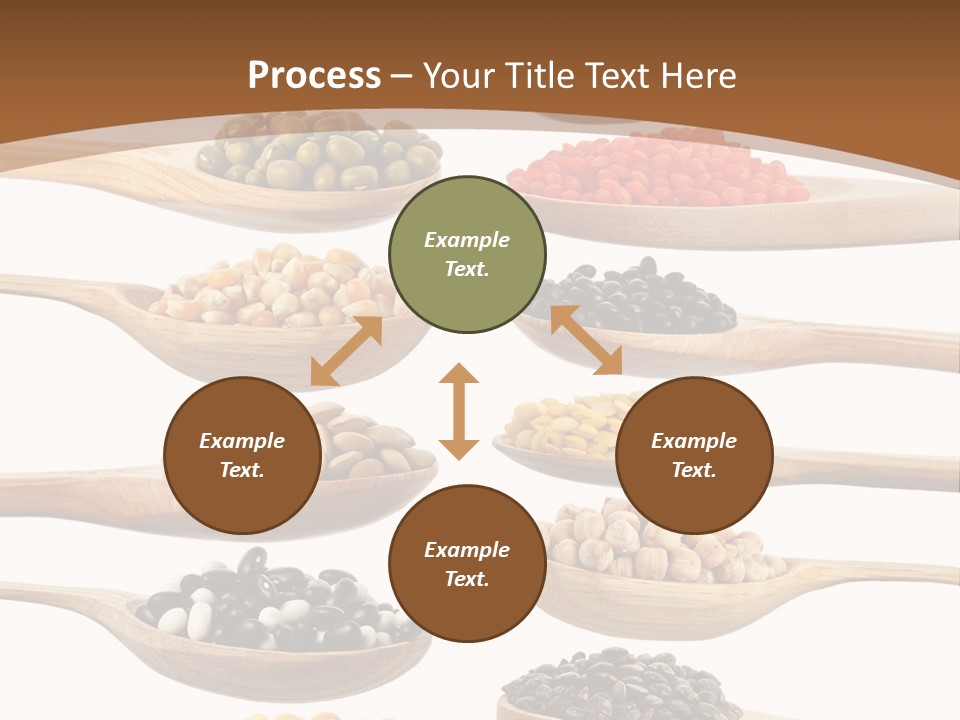 Collage Soja Vegetarian PowerPoint Template