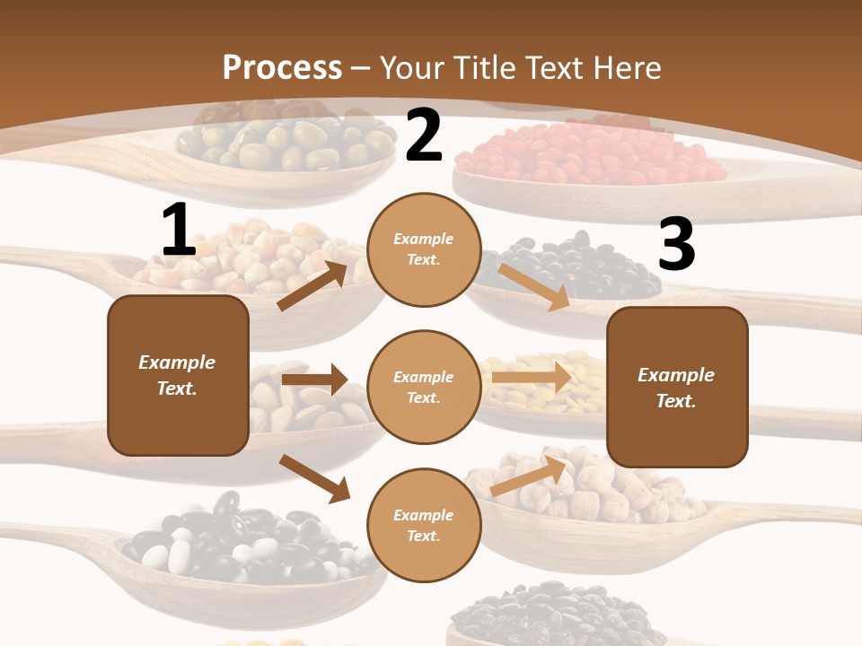 Collage Soja Vegetarian PowerPoint Template