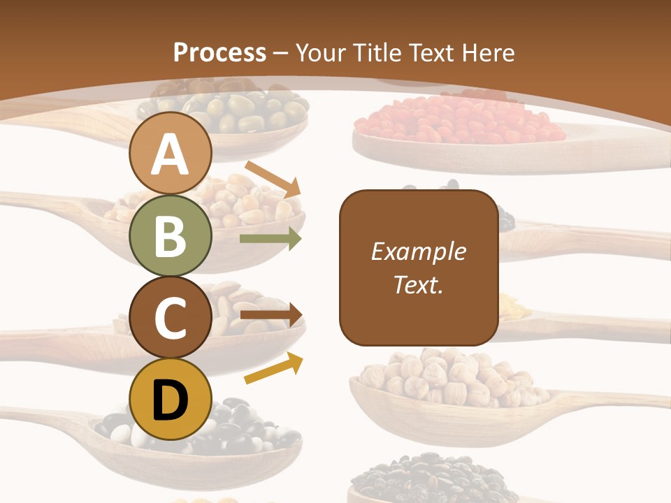 Collage Soja Vegetarian PowerPoint Template