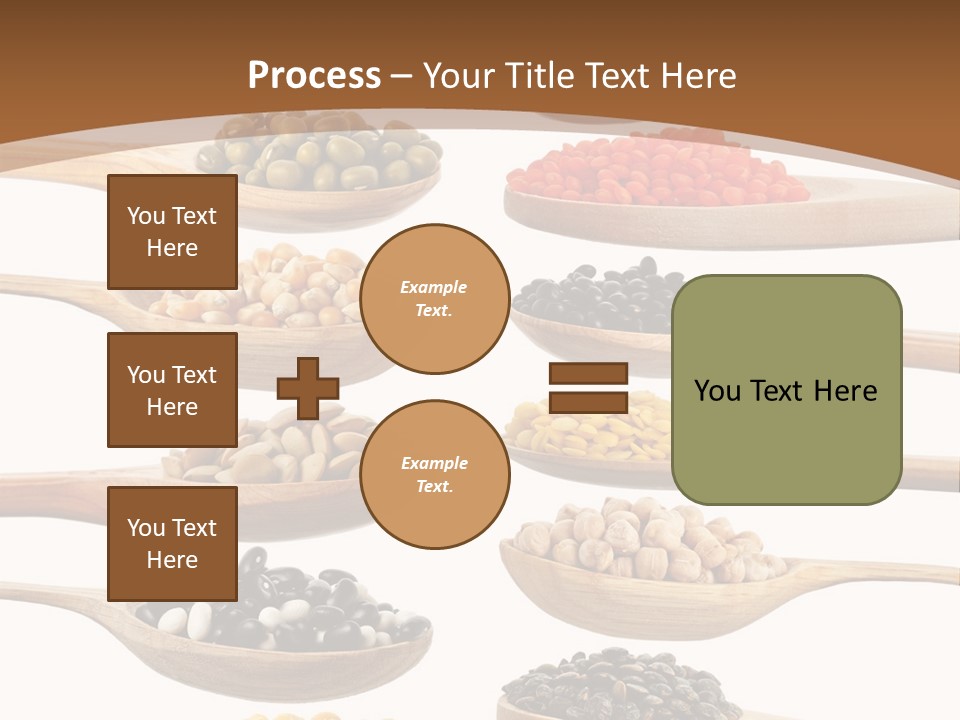 Collage Soja Vegetarian PowerPoint Template