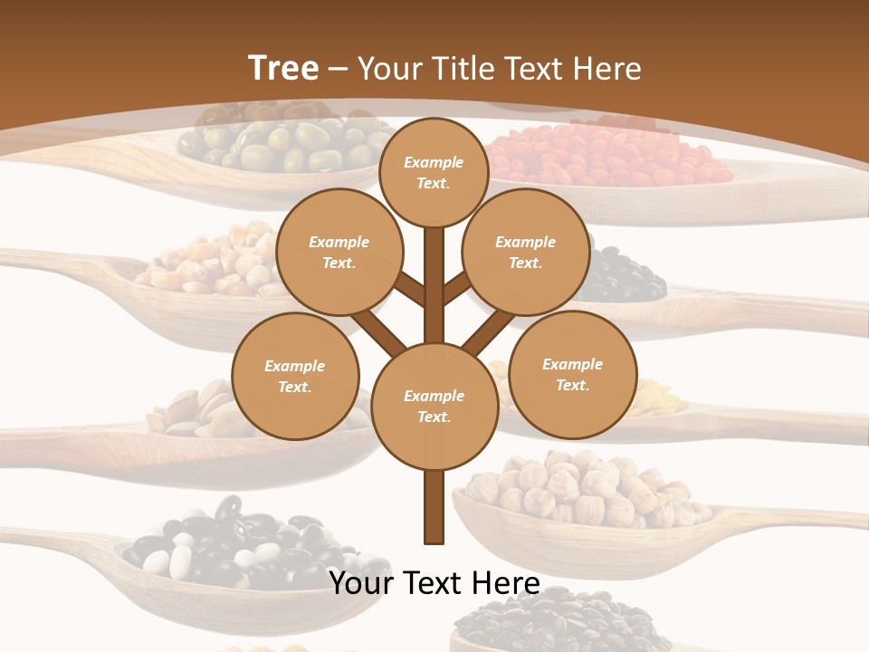 Collage Soja Vegetarian PowerPoint Template