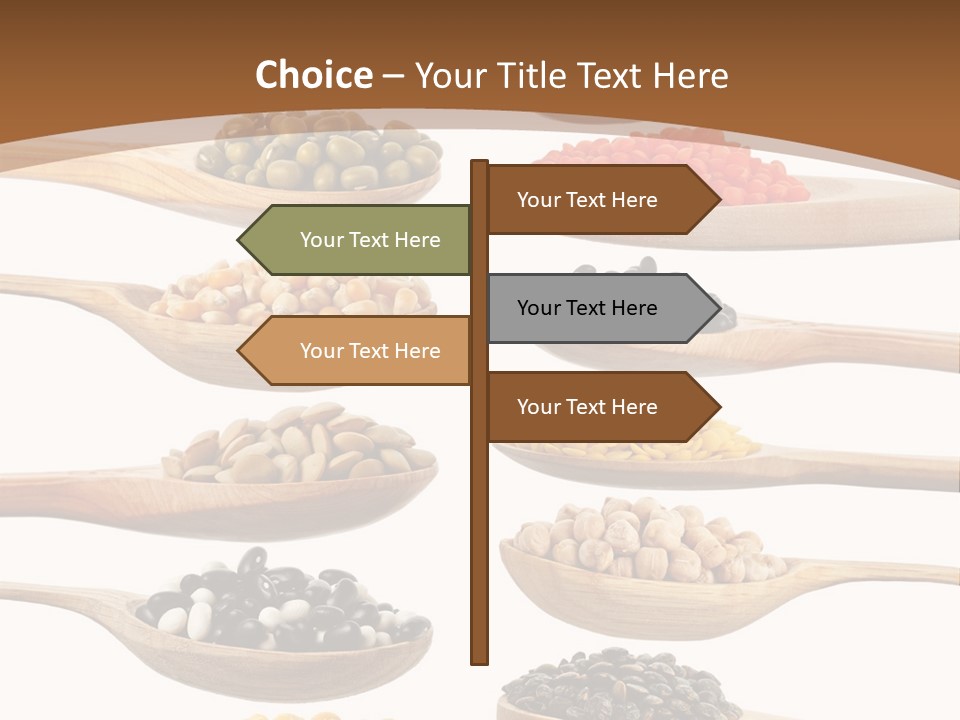 Collage Soja Vegetarian PowerPoint Template