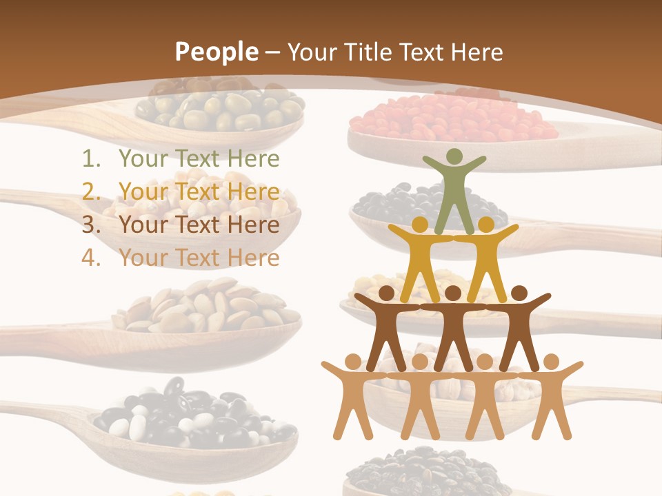 Collage Soja Vegetarian PowerPoint Template