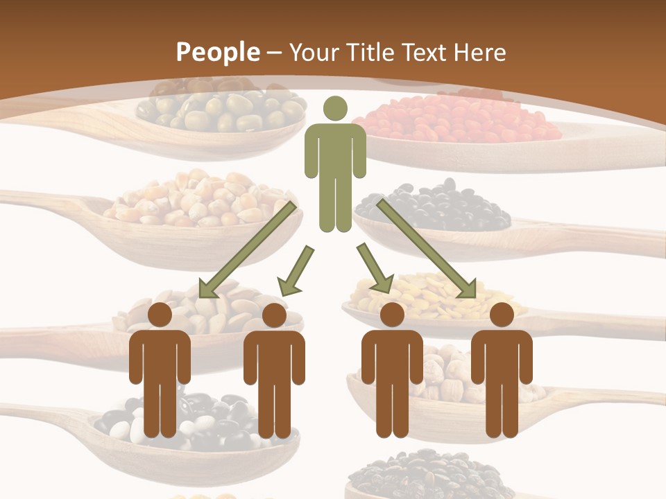 Collage Soja Vegetarian PowerPoint Template