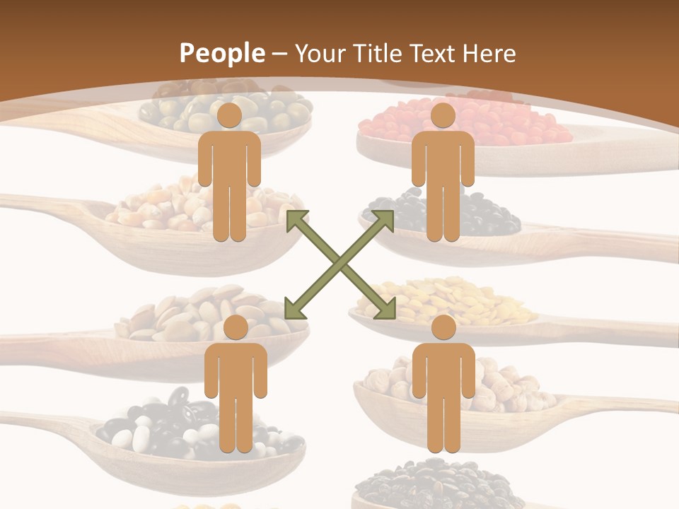 Collage Soja Vegetarian PowerPoint Template