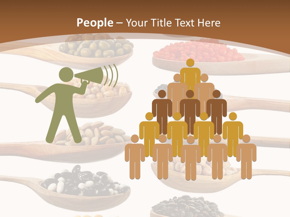 Collage Soja Vegetarian PowerPoint Template