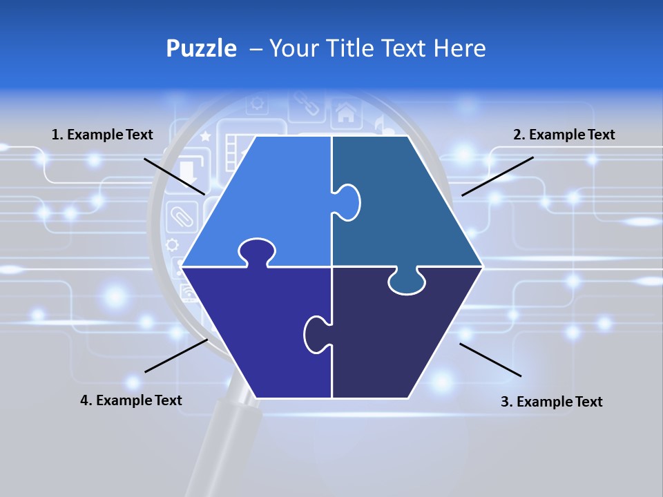Connectivity Web People PowerPoint Template