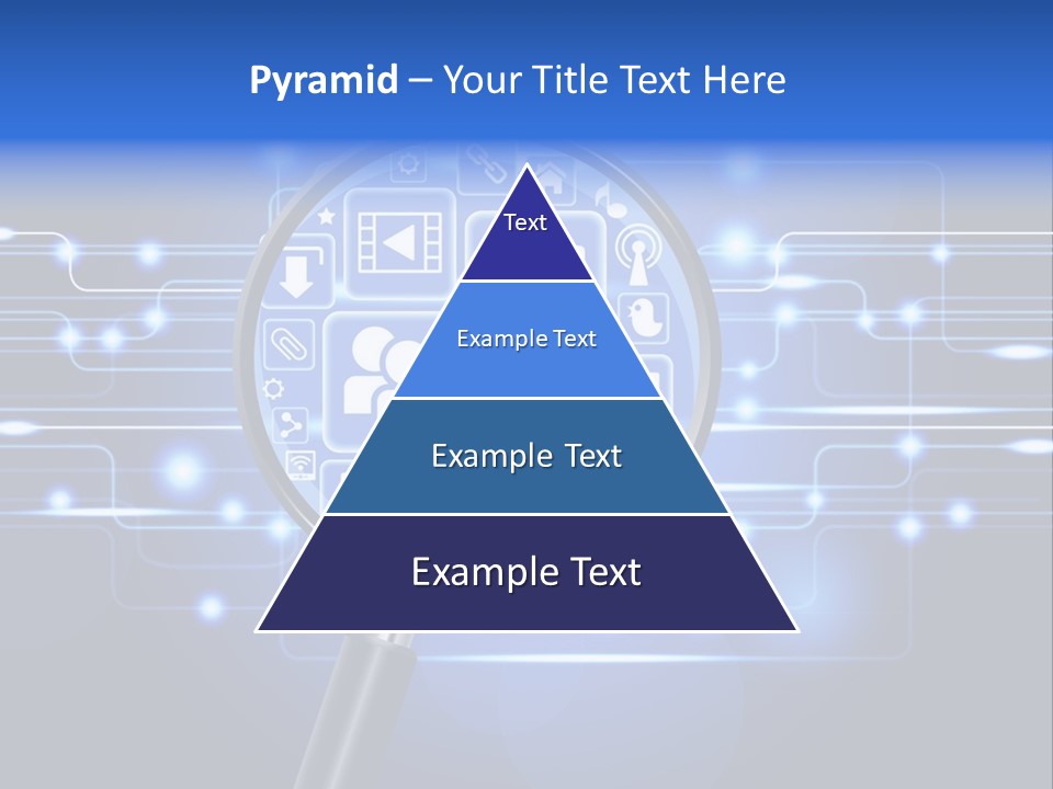 Connectivity Web People PowerPoint Template