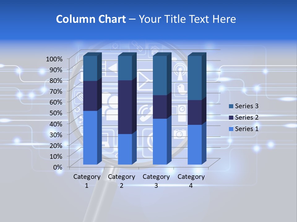 Connectivity Web People PowerPoint Template
