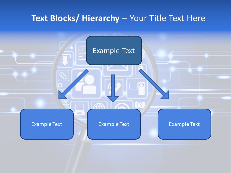 Connectivity Web People PowerPoint Template