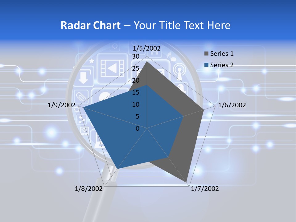 Connectivity Web People PowerPoint Template
