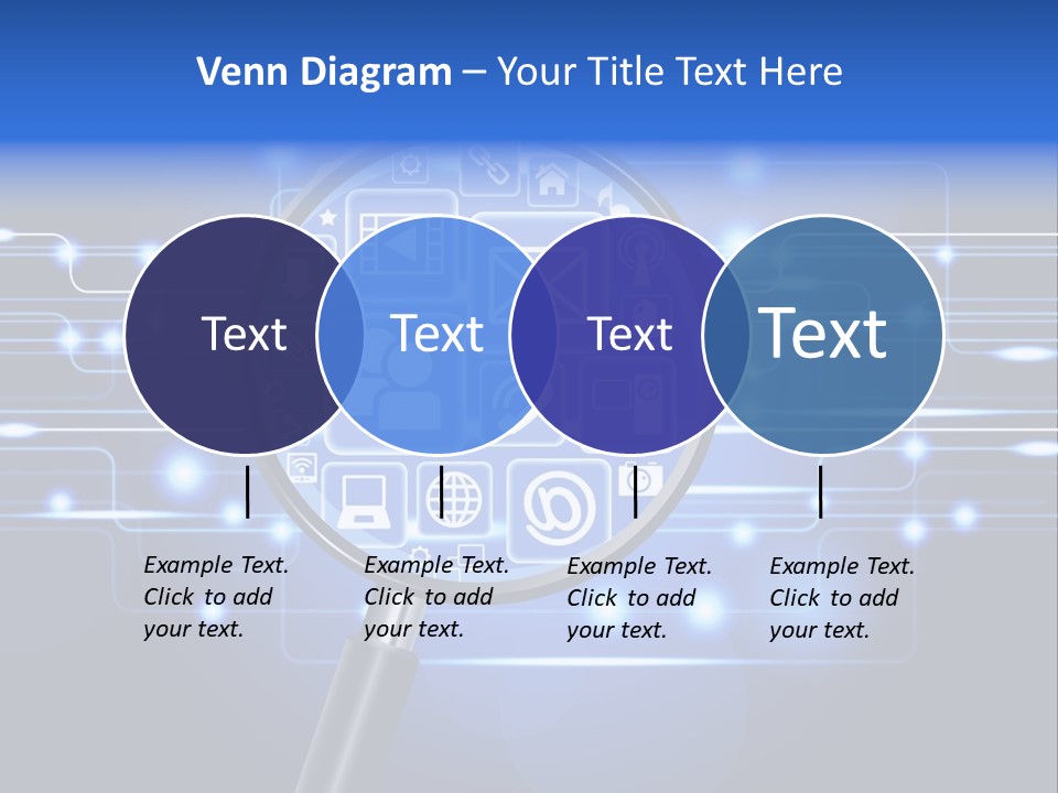 Connectivity Web People PowerPoint Template