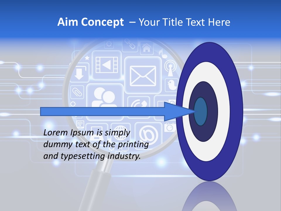 Connectivity Web People PowerPoint Template