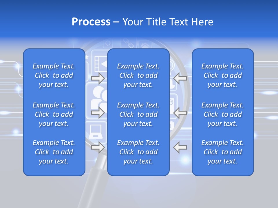 Connectivity Web People PowerPoint Template