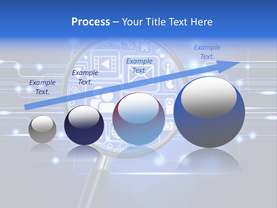 Connectivity Web People PowerPoint Template