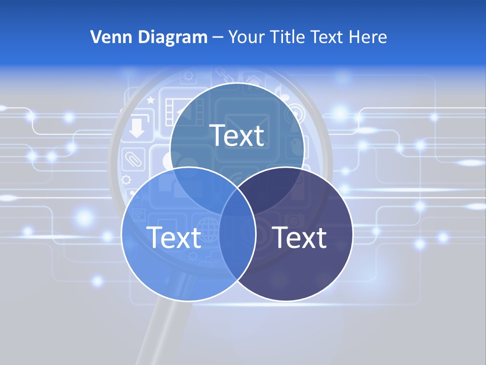 Connectivity Web People PowerPoint Template