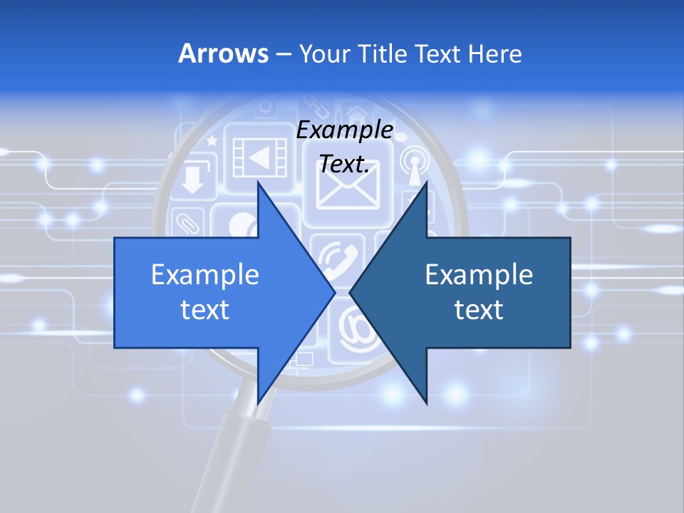 Connectivity Web People PowerPoint Template