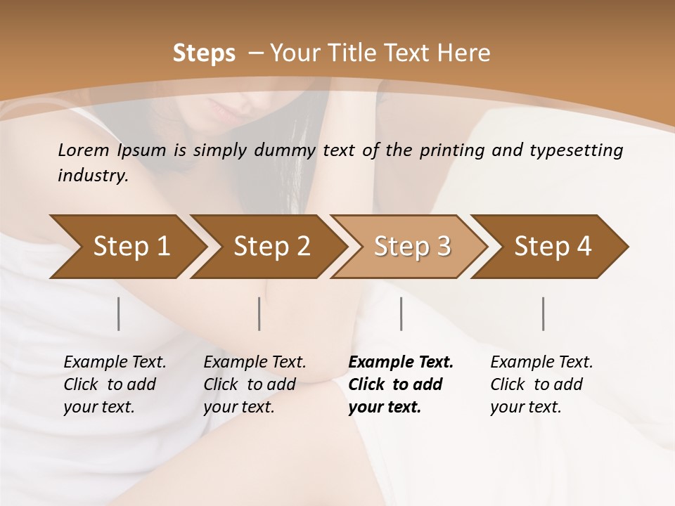 Bed Negative Cheating PowerPoint Template