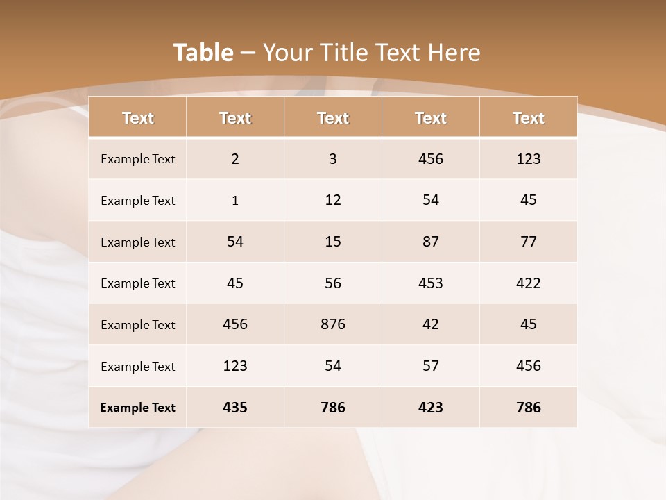 Bed Negative Cheating PowerPoint Template