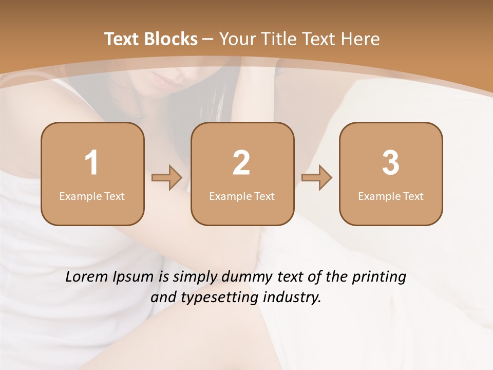 Bed Negative Cheating PowerPoint Template