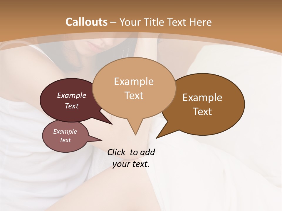 Bed Negative Cheating PowerPoint Template