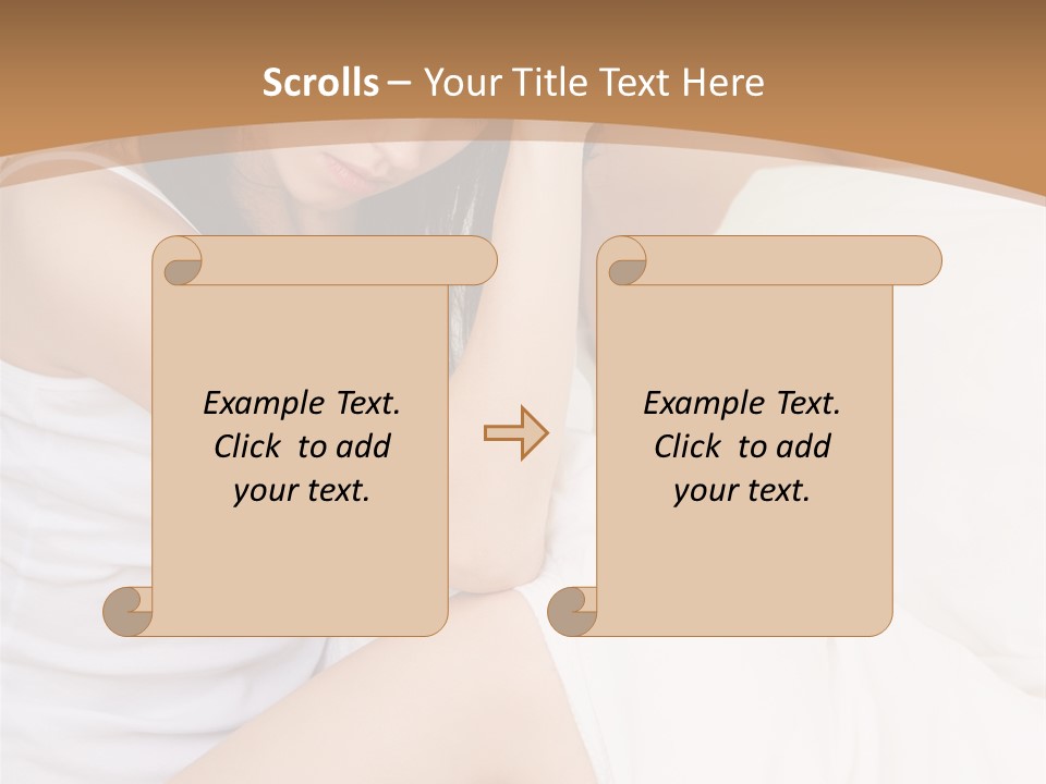Bed Negative Cheating PowerPoint Template