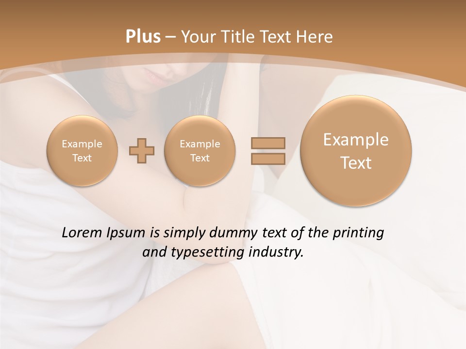 Bed Negative Cheating PowerPoint Template