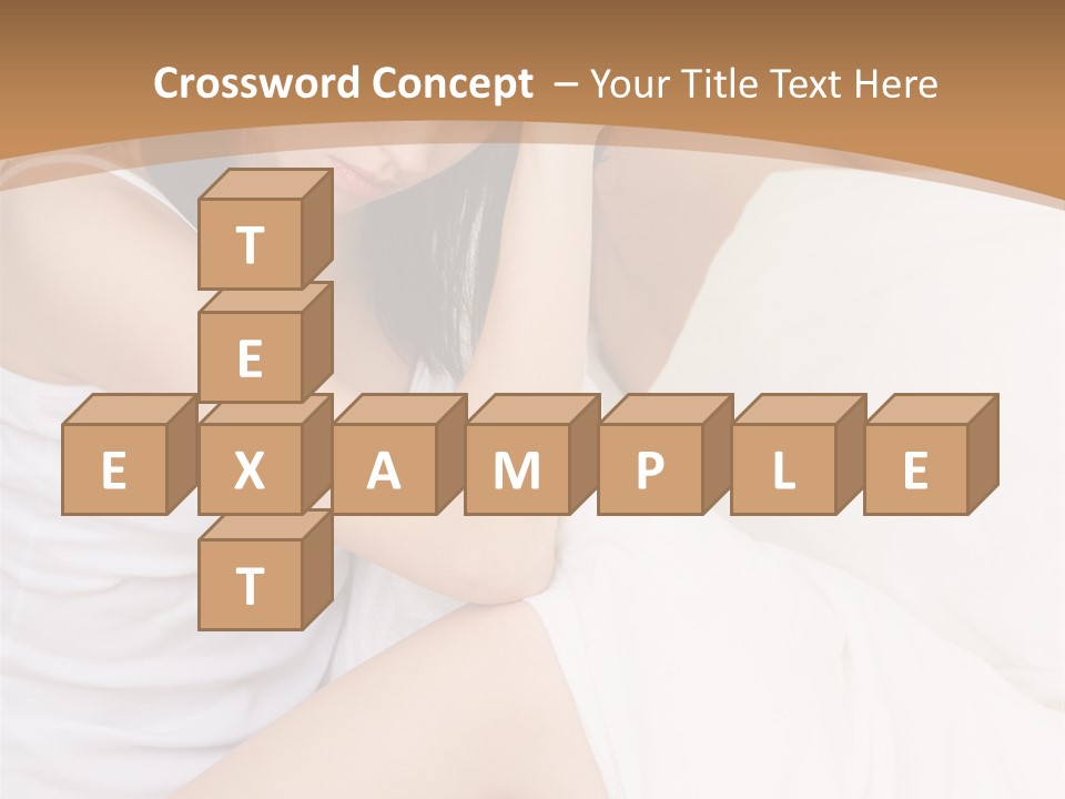 Bed Negative Cheating PowerPoint Template