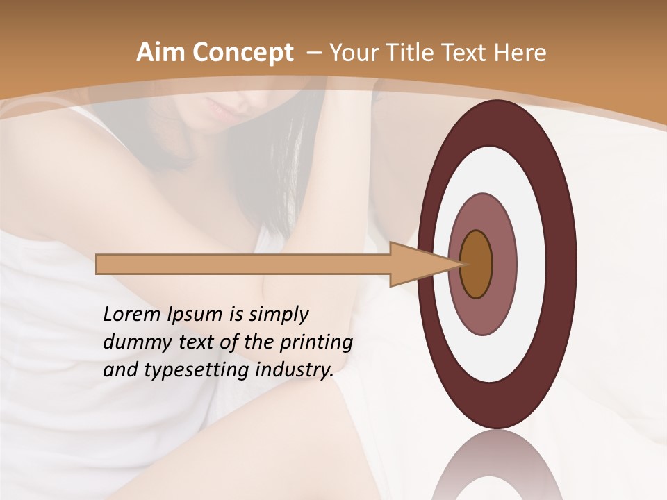 Bed Negative Cheating PowerPoint Template