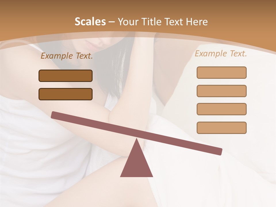 Bed Negative Cheating PowerPoint Template