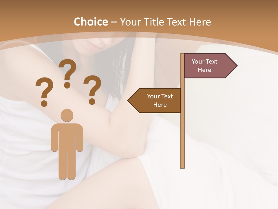Bed Negative Cheating PowerPoint Template